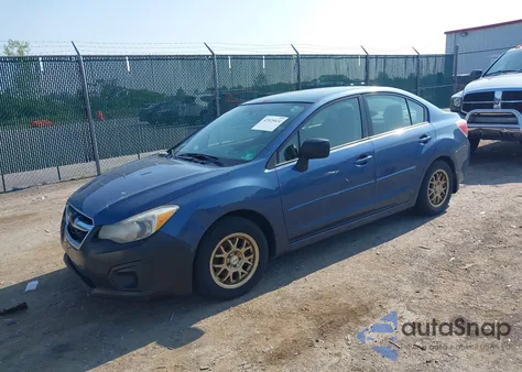 2012 Subaru Impreza 2.0I from USA, damaged, VIN JF1GJAA63CG028266